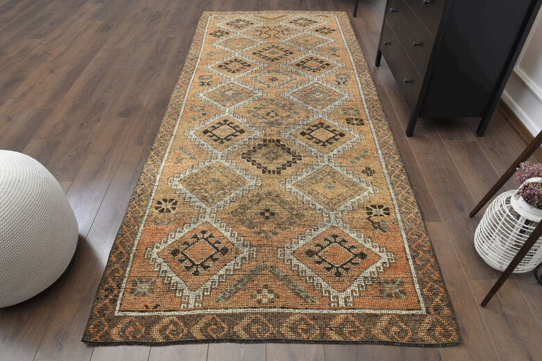 Vintage Turkish Runner Rug