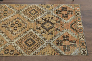 Vintage Turkish Runner Rug - Thumbnail