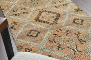 Vintage Turkish Runner Rug - Thumbnail