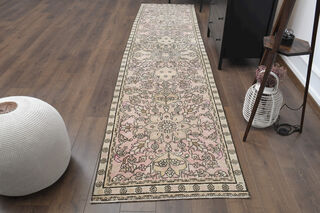 Persian Vintage Runner Rug - Thumbnail