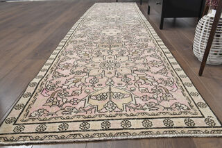 Persian Vintage Runner Rug - Thumbnail