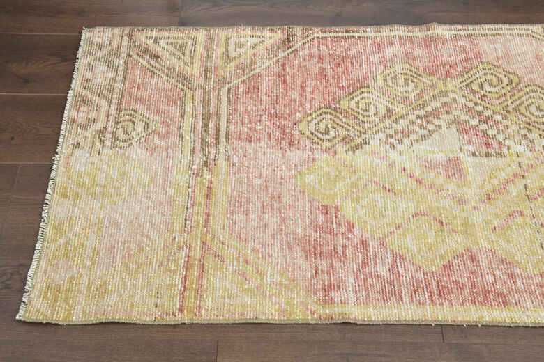 Antique Oushak Runner Rug