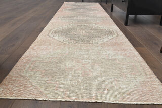 Vintage Turkish Runner Rug - Thumbnail