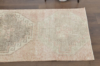 Vintage Turkish Runner Rug - Thumbnail