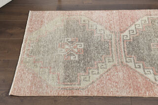 Vintage Turkish Runner Rug - Thumbnail