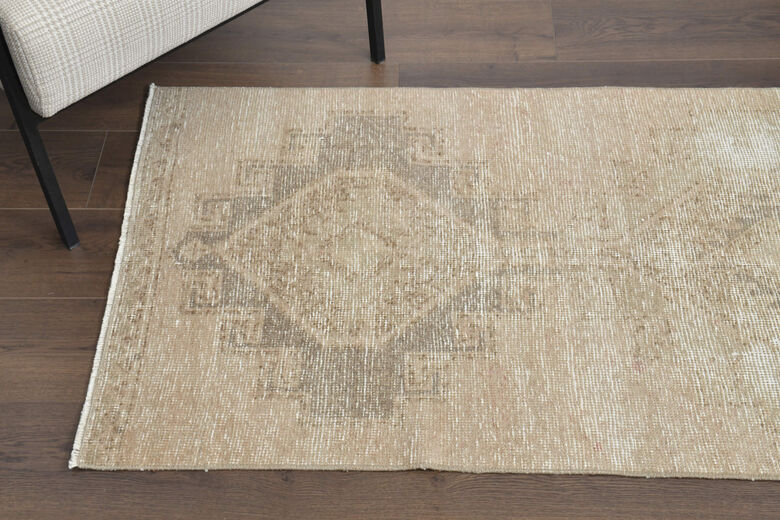 Distressed Turkish Runner Rug