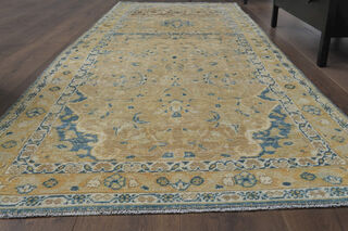 Vintage Turkish Runner Rug - Thumbnail