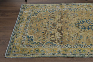 Vintage Turkish Runner Rug - Thumbnail