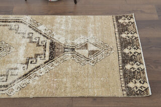 Vintage Turkish Runner Rug - Thumbnail