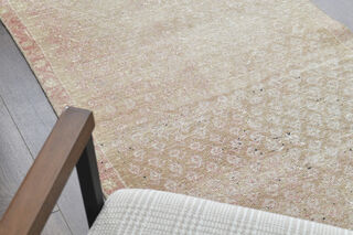 Antique Neutral Runner Rug - Thumbnail