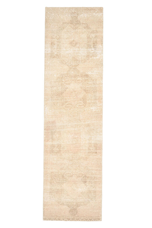 Antique Neutral Runner Rug