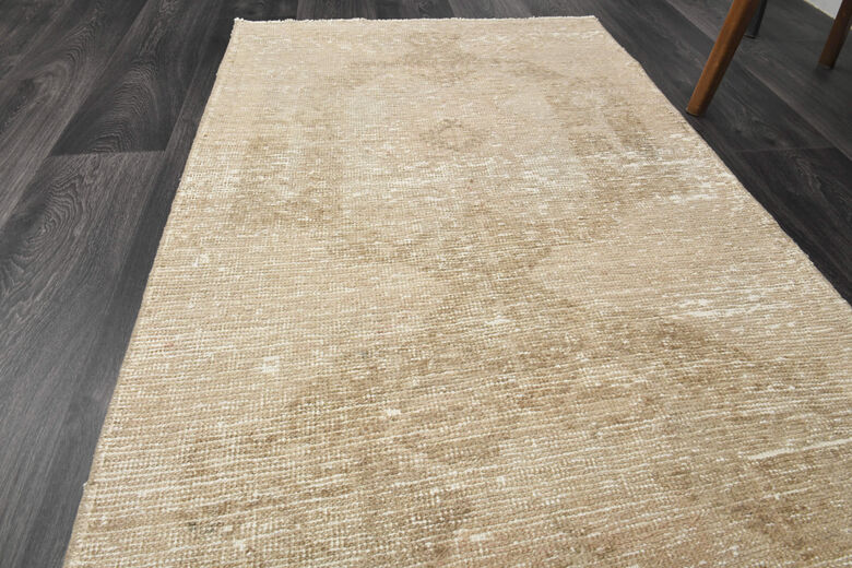 Antique Neutral Runner Rug