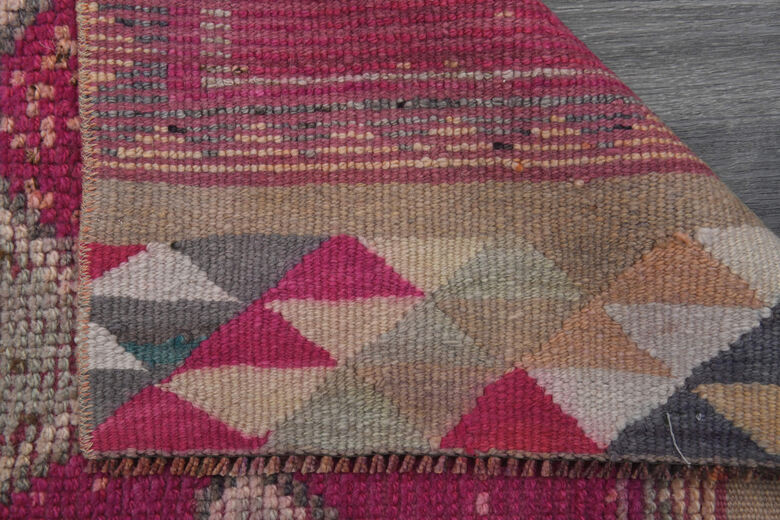 Vintage Turkish Anatolian Runner Rug
