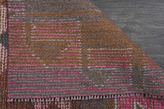 Vintage Turkish Runner Rug - Thumbnail