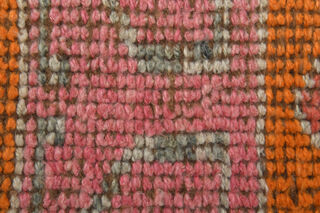 Hand-Knotted Turkish Runner Rug - Thumbnail