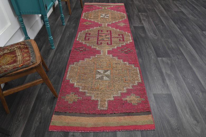 Vintage Turkish Runner Rug