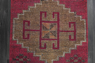 Vintage Turkish Runner Rug - Thumbnail