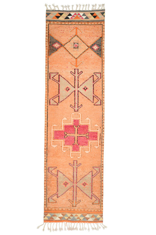 Tasseled Turkish Runner Rug