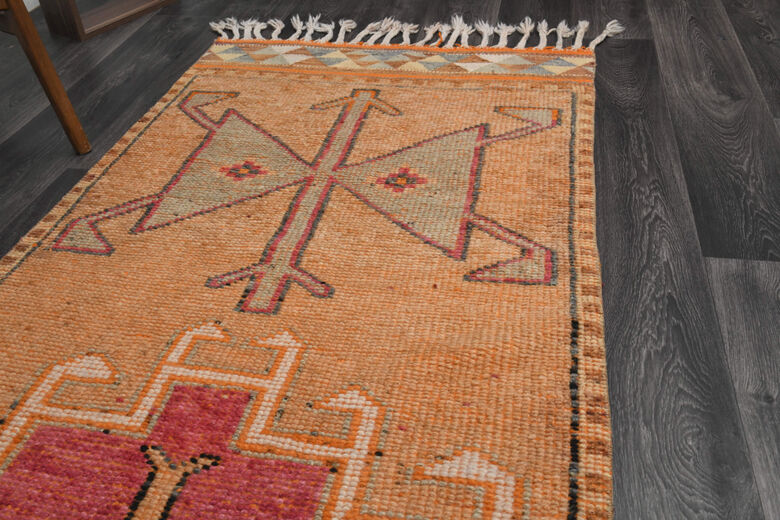 Tasseled Turkish Runner Rug