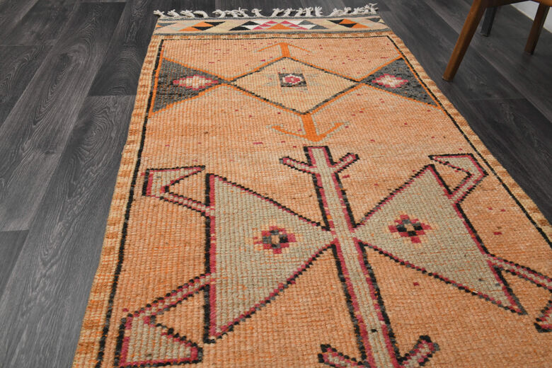 Tasseled Turkish Runner Rug