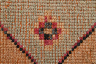 Tasseled Turkish Runner Rug - Thumbnail