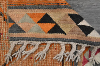 Tasseled Turkish Runner Rug - Thumbnail