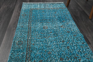 Vintage Turkish Runner Rug - Thumbnail