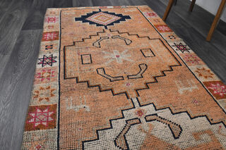 Handwoven Turkish Runner Rug - Thumbnail