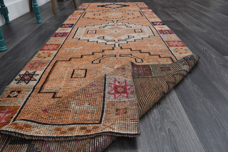 Handwoven Turkish Runner Rug