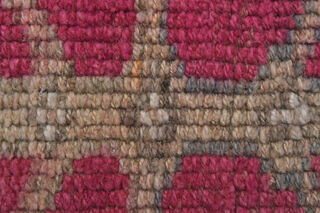 Hand-Knotted Vintage Runner Rug - Thumbnail