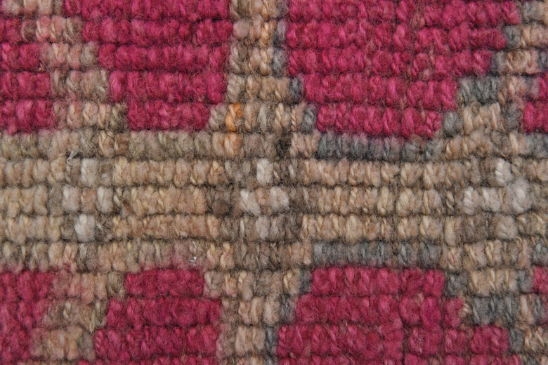 Hand-Knotted Vintage Anatolian Runner Rug