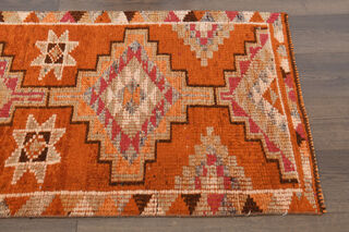 Handwoven Vintage Runner Rug - Thumbnail