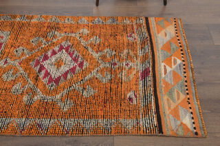 Handwoven Vintage Runner Rug - Thumbnail