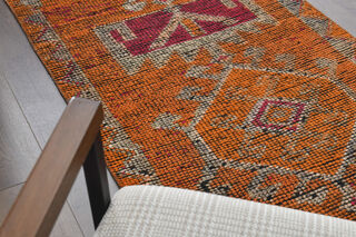 Handwoven Vintage Runner Rug - Thumbnail