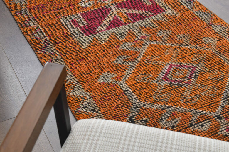 Handwoven Vintage Runner Rug