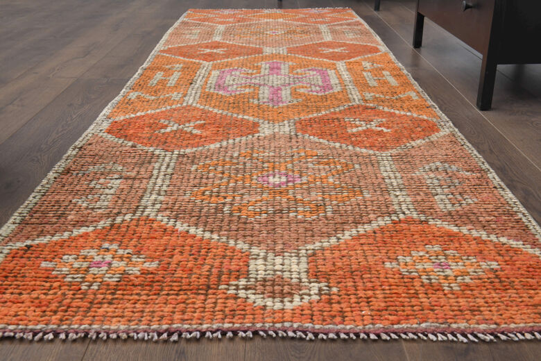 Turkish Vintage Runner Rug