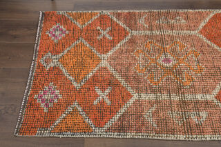 Turkish Vintage Runner Rug - Thumbnail