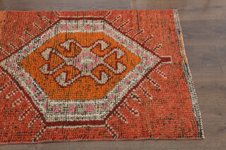 Turkish Vintage Runner Rug - Thumbnail