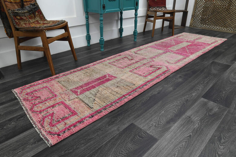 Turkish Vintage Runner Rug