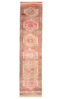 Turkish Vintage Handmade Runner - Thumbnail