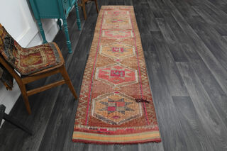 Turkish Vintage Handmade Runner - Thumbnail