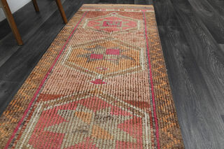 Turkish Vintage Handmade Runner - Thumbnail