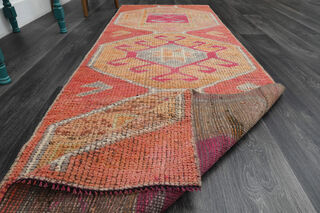 Handmade Vintage Runner Rug - Thumbnail