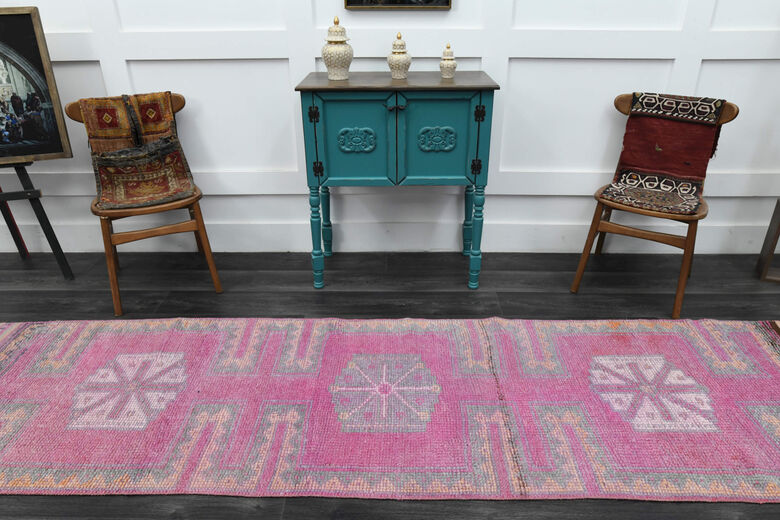 Turkish Vintage Runner Rug