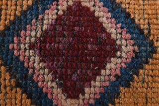 Turkish Vintage Runner Rug - Thumbnail