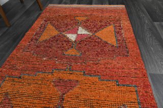 Turkish Vintage Runner Rug - Thumbnail