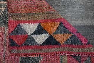 Turkish Vintage Runner Rug - Thumbnail