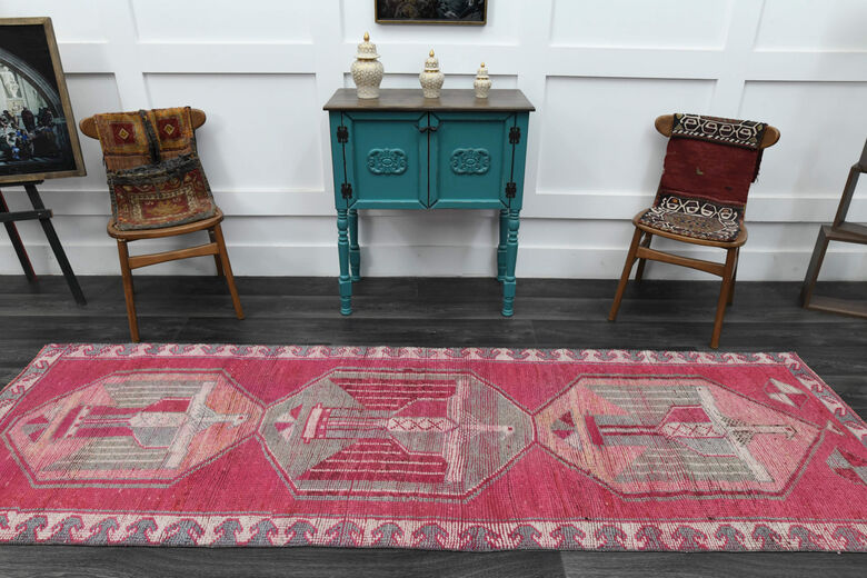 Turkish Vintage Runner Rug