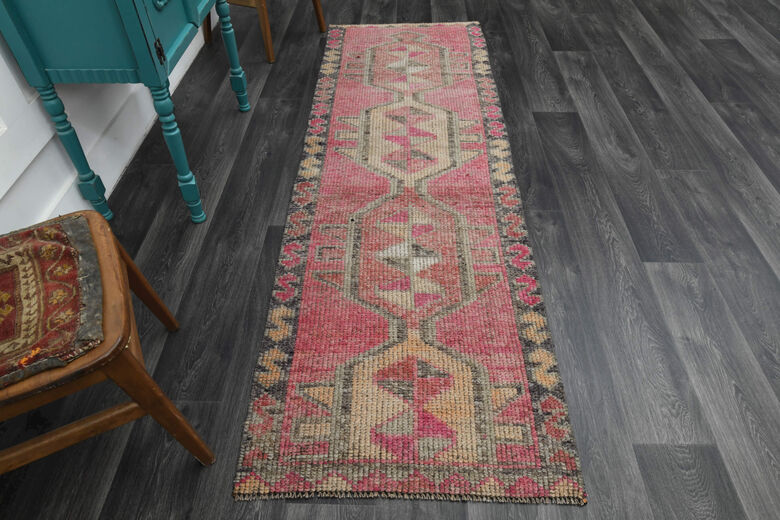 Turkish Vintage Runner Rug