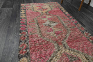 Turkish Vintage Runner Rug - Thumbnail